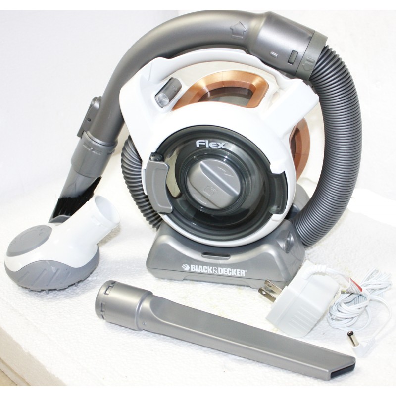 FHV1200 Black & Decker 12V Cordless Mini Canister Vacuum with Flexible Hose